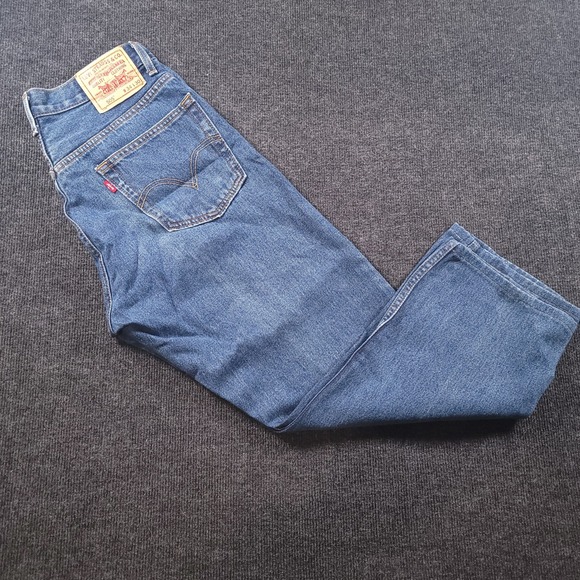 Levi's Other - Levi's 505 Jeans Mens 34x25.5 Straight Fit Denim Work VTG Made In USA Y2K Street